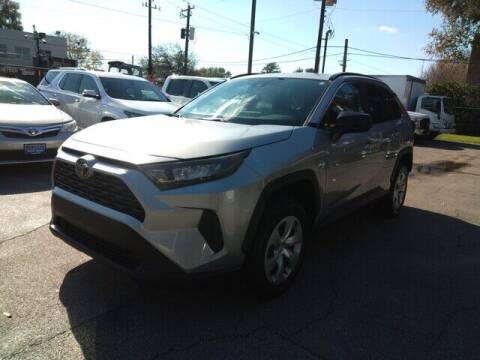 2019 Toyota RAV4 for sale at MOBILEASE AUTO SALES in Houston TX