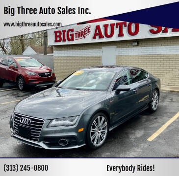 2014 Audi A7 for sale at Big Three Auto Sales Inc. in Detroit MI