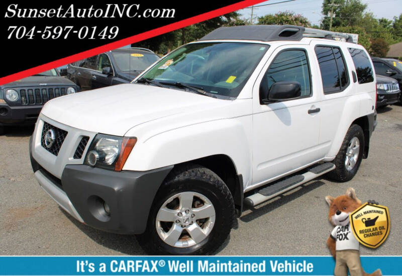 2010 Nissan Xterra for sale at Sunset Auto in Charlotte NC