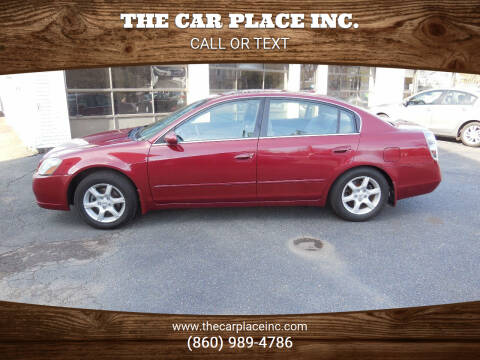 2006 Nissan Altima for sale at THE CAR PLACE INC. in Somersville CT