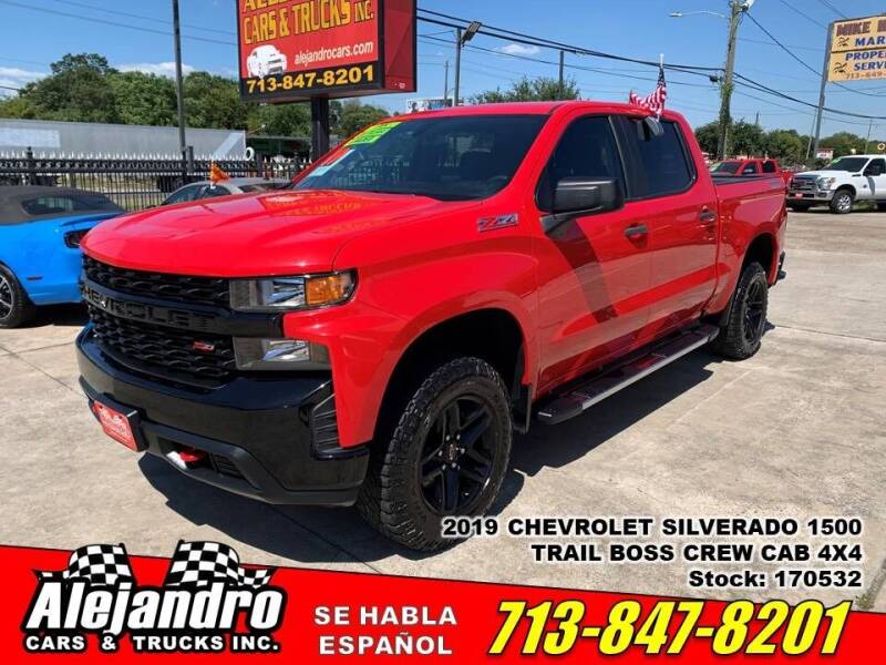 2019 Chevrolet Silverado 1500 for sale at Alejandro Cars & Trucks Inc in Houston TX