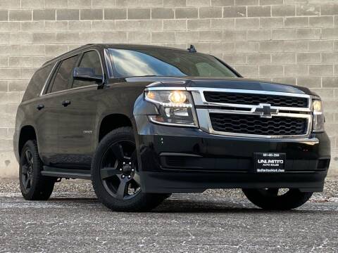 2018 Chevrolet Tahoe for sale at Unlimited Auto Sales in Salt Lake City UT