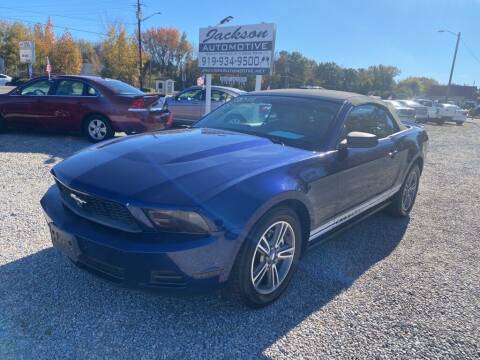 2011 Ford Mustang for sale at Jackson Automotive in Smithfield NC
