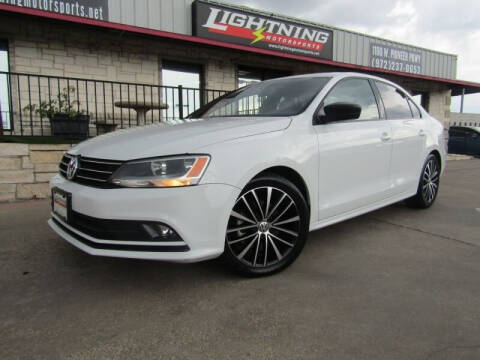 2015 Volkswagen Jetta for sale at Lightning Motorsports in Grand Prairie TX