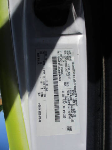 2013 Ford E-Series E-350 SD