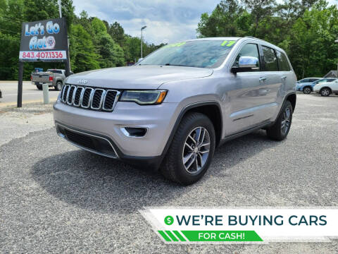 2017 Jeep Grand Cherokee for sale at Let's Go Auto in Florence SC