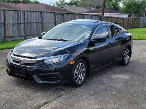 2017 Honda Civic for sale at MOTORSPORTS IMPORTS in Houston TX