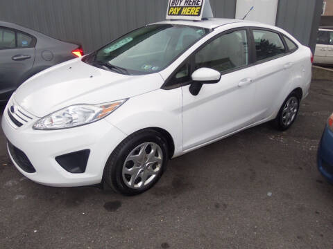 2012 Ford Fiesta for sale at Fulmer Auto Cycle Sales - Fulmer Auto Sales in Easton PA