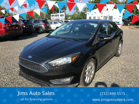 2015 Ford Focus for sale at Jims Auto Sales in Lakehurst NJ