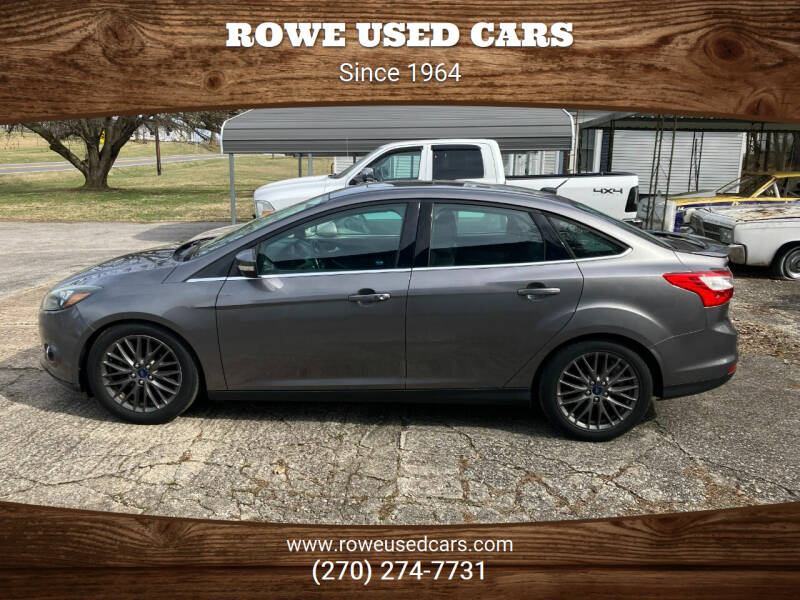 2014 Ford Focus for sale at Rowe Used Cars in Beaver Dam KY