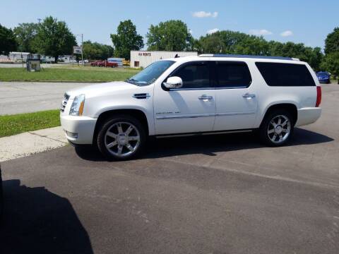 2012 Cadillac Escalade ESV for sale at M & H Auto & Truck Sales Inc. in Marion IN