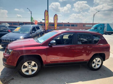 2016 Jeep Compass for sale at ROCKET AUTO SALES in Chicago IL