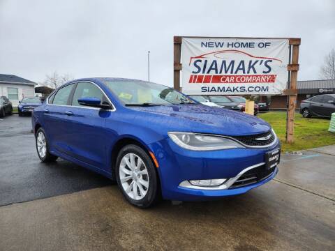 2015 Chrysler 200 for sale at Siamak's Car Company llc in Woodburn OR
