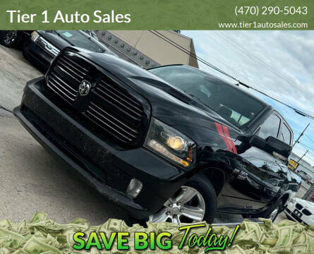 2013 RAM 1500 for sale at Tier 1 Auto Sales in Gainesville GA