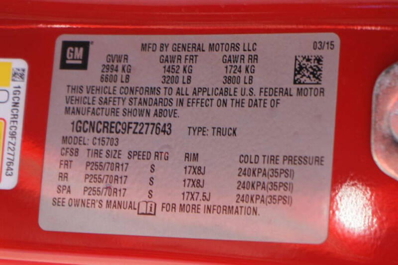 2015 Chevrolet Silverado 1500