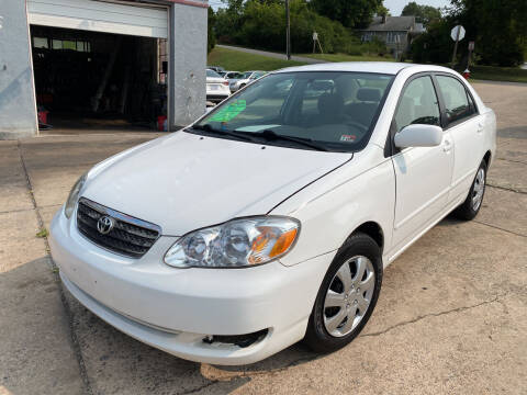 2006 Toyota Corolla for sale at Motley's Auto World in Danville VA