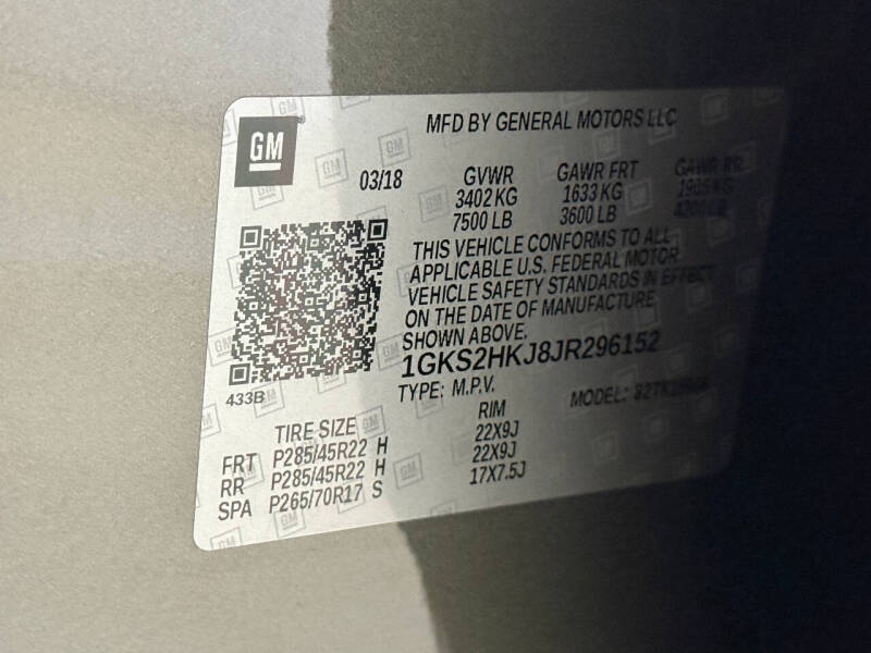 2018 GMC Yukon XL Denali