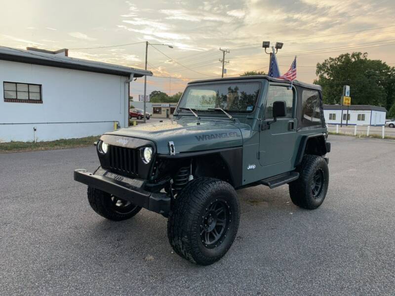 1997 Jeep Wrangler for sale at Wheel Deal Auto Sales LLC in Norfolk VA