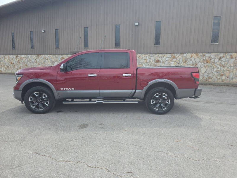 Used 2023 Nissan Titan Platinum Reserve with VIN 1N6AA1EDXPN109403 for sale in Maysville, KY