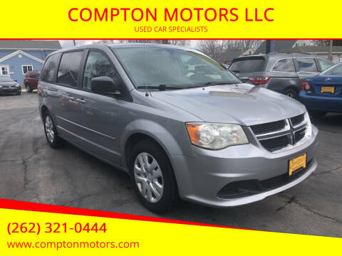 2014 Dodge Grand Caravan for sale at COMPTON MOTORS LLC in Sturtevant WI