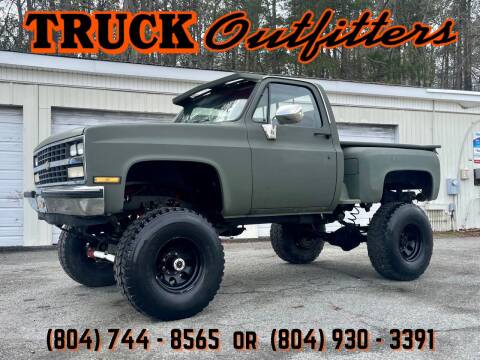 1985 Chevrolet C/K 10 Series for sale at BRIAN ALLEN'S TRUCK OUTFITTERS in Midlothian VA