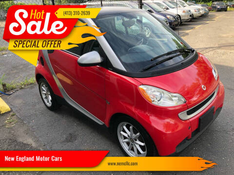 2009 Smart fortwo for sale at New England Motor Cars in Springfield MA