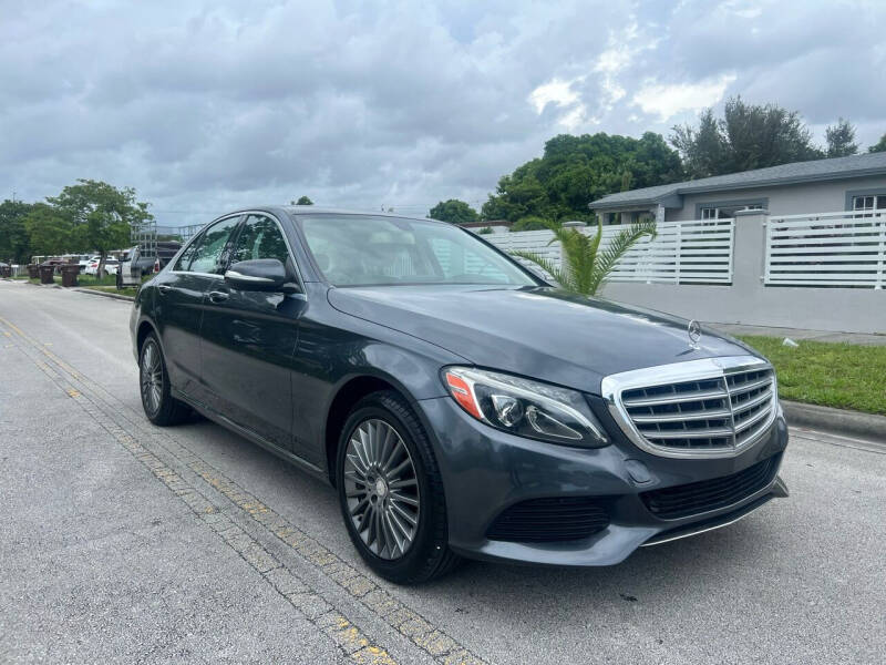 2015 Mercedes-Benz C-Class for sale at MIAMI FINE CARS & TRUCKS in Hialeah FL