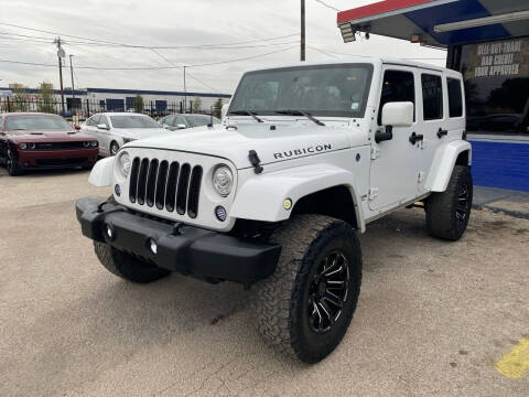 2017 Jeep Wrangler Unlimited for sale at Cow Boys Auto Sales LLC in Garland TX