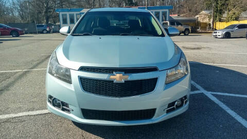 2012 Chevrolet Cruze for sale at Steven Auto Sales in Marietta GA