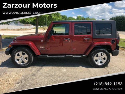 2008 Jeep Wrangler Unlimited for sale at Zarzour Motors in Chesterland OH
