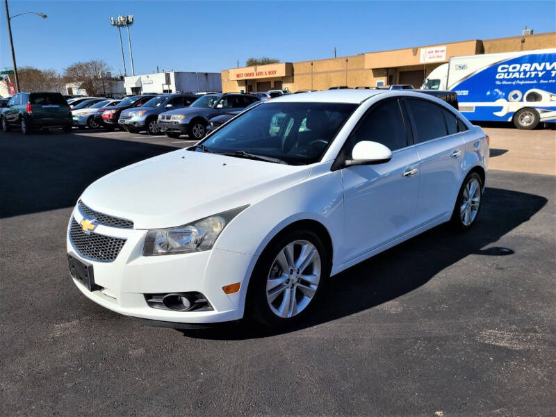 2013 Chevrolet Cruze for sale at Image Auto Sales in Dallas TX