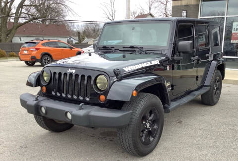 2013 Jeep Wrangler Unlimited for sale at Easy Guy Auto Sales in Indianapolis IN