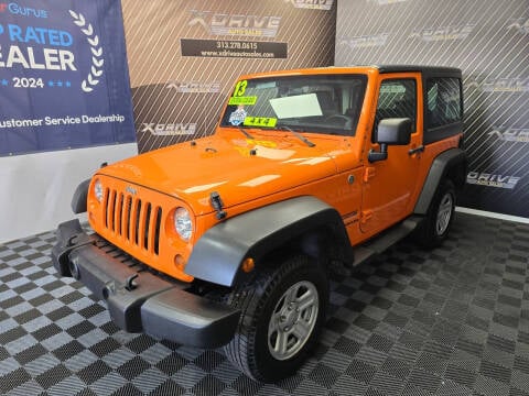 2013 Jeep Wrangler for sale at X Drive Auto Sales Inc. in Dearborn Heights MI