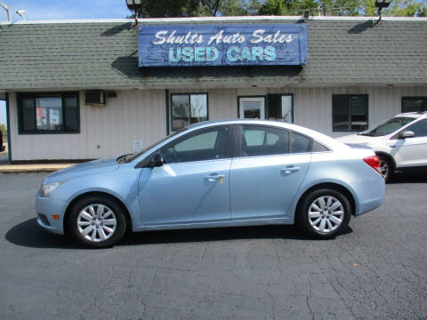2011 Chevrolet Cruze for sale at SHULTS AUTO SALES INC. in Crystal Lake IL