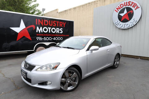 2011 Lexus IS 250C for sale at Industry Motors in Sacramento CA