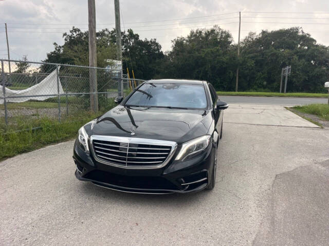 2015 Mercedes-Benz S-Class for sale at Hobgood Auto Sales in Land O Lakes, FL