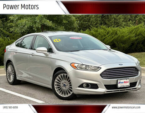 2014 Ford Fusion for sale at Power Motors in Halethorpe MD