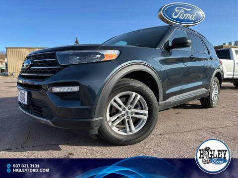 2022 Ford Explorer for sale at HIGLEY FORD in Windom MN