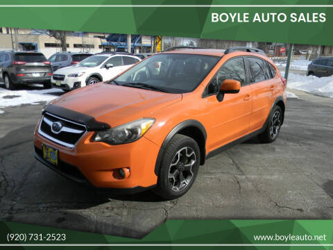 2014 Subaru XV Crosstrek for sale at Boyle Auto Sales in Appleton WI