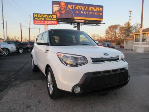 2014 Kia Soul for sale at Hanna's Auto Sales in Indianapolis IN