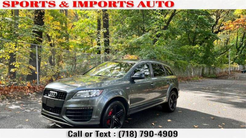 2015 Audi Q7 for sale at Sports & Imports Auto Inc. in Brooklyn NY