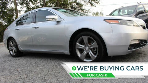 2012 Acura TL for sale at NORCROSS MOTORSPORTS in Norcross GA