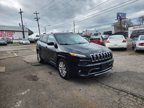 2016 Jeep Cherokee for sale at Green Ride Inc in Nashville TN