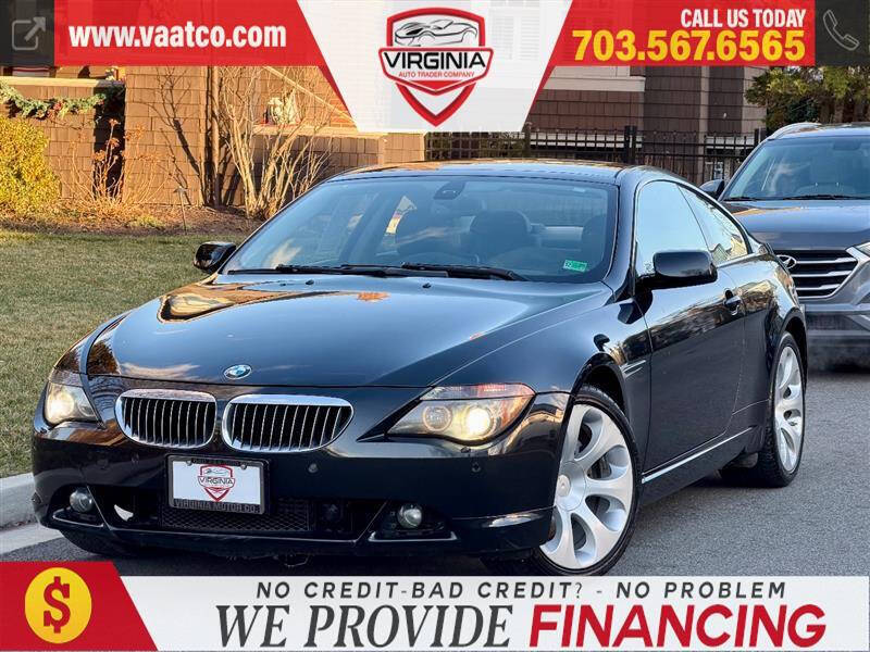 Black 2007 BMW 6 Series 650i 650i 2dr Coupe 2