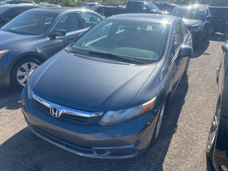 2012 Honda Civic for sale at 2nd Chance Auto Sales in Montgomery AL