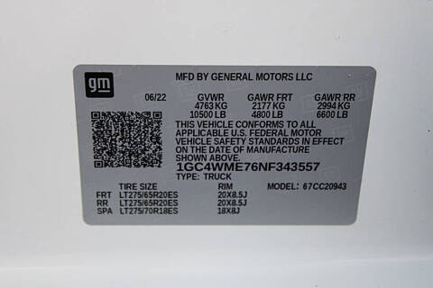 2022 Chevrolet Silverado 2500HD