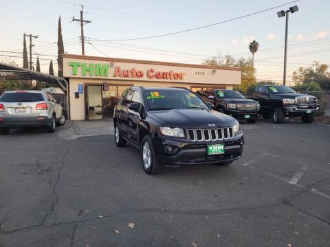 2015 Jeep Compass for sale at THM Auto Center in Sacramento CA