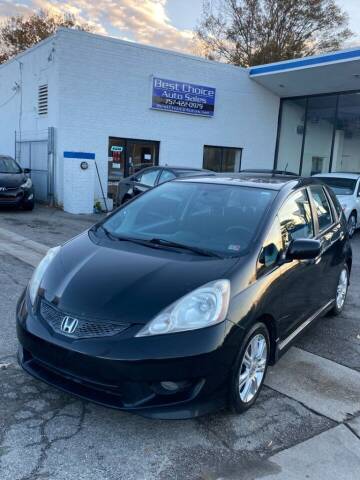 2009 Honda Fit for sale at Best Choice Auto Sales in Virginia Beach VA