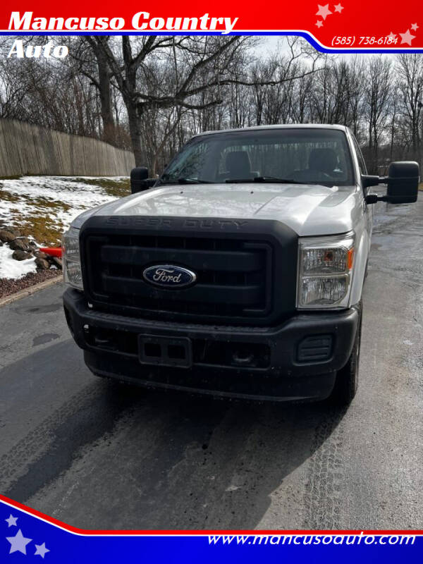 2012 Ford F-250 Super Duty for sale at Mancuso Country Auto in Batavia NY