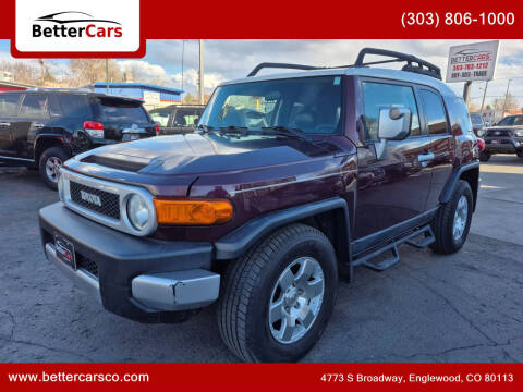 2007 Toyota FJ Cruiser for sale at Better Cars in Englewood CO